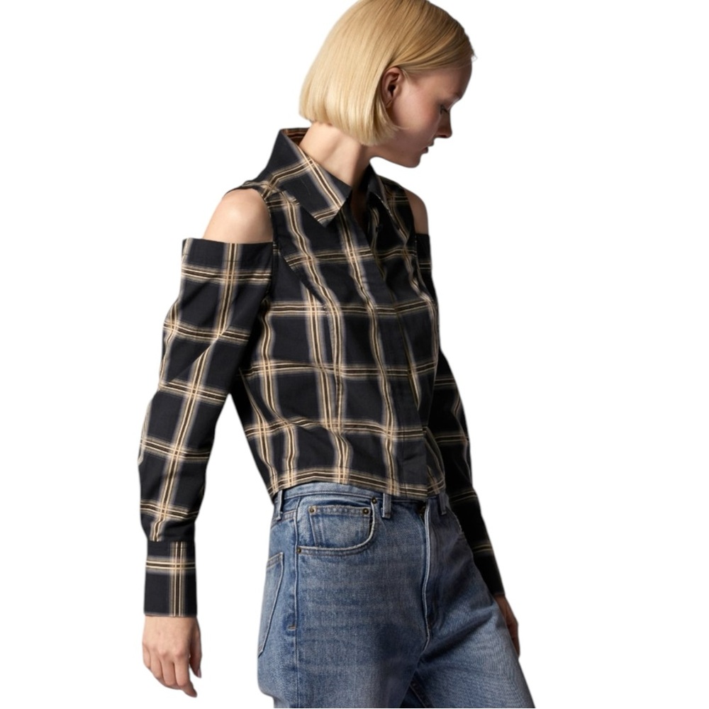 NWOT Equipment Miles Long Sleeve Shirt